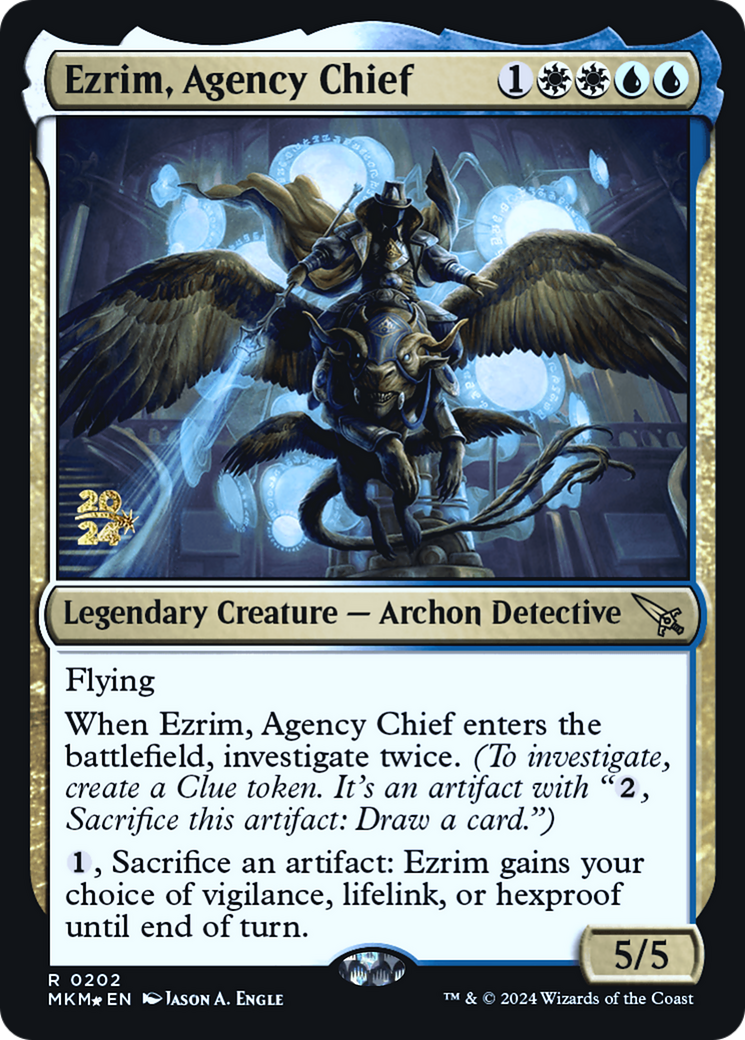 Ezrim, Agency Chief [Murders at Karlov Manor Prerelease Promos] | Pegasus Games WI