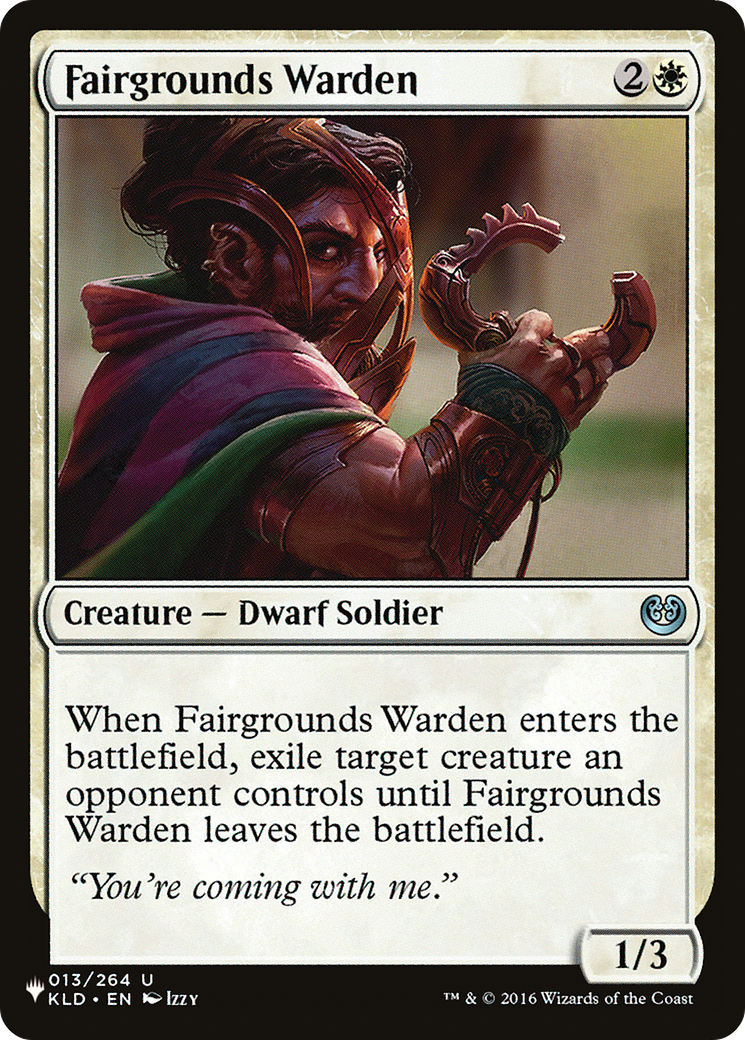 Fairgrounds Warden [The List] | Pegasus Games WI