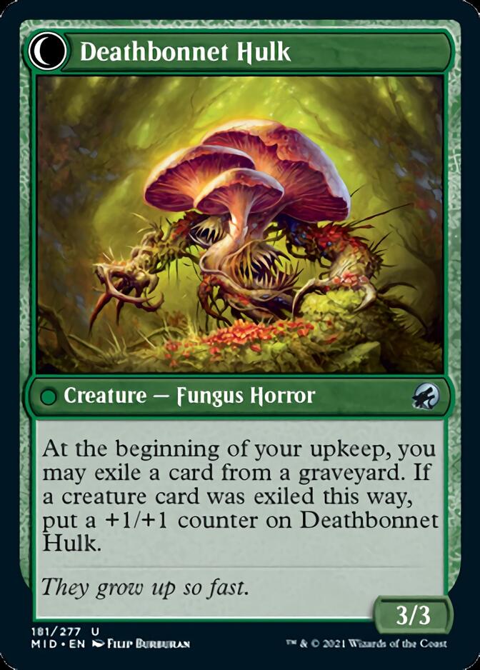 Deathbonnet Sprout // Deathbonnet Hulk [Innistrad: Midnight Hunt] | Pegasus Games WI