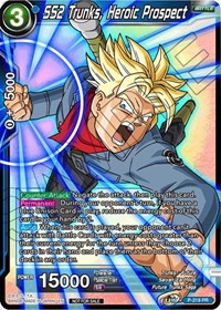 SS2 Trunks, Heroic Prospect (Alternate Art) (P-219) [Promotion Cards] | Pegasus Games WI