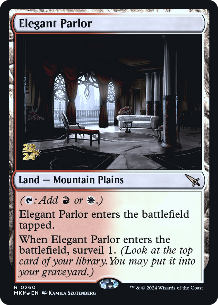 Elegant Parlor [Murders at Karlov Manor Prerelease Promos] | Pegasus Games WI