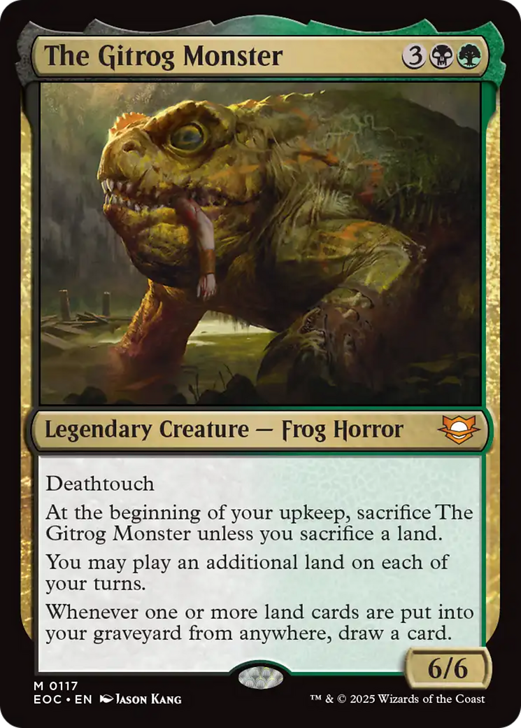 The Gitrog Monster [Edge of Eternities Commander] | Pegasus Games WI
