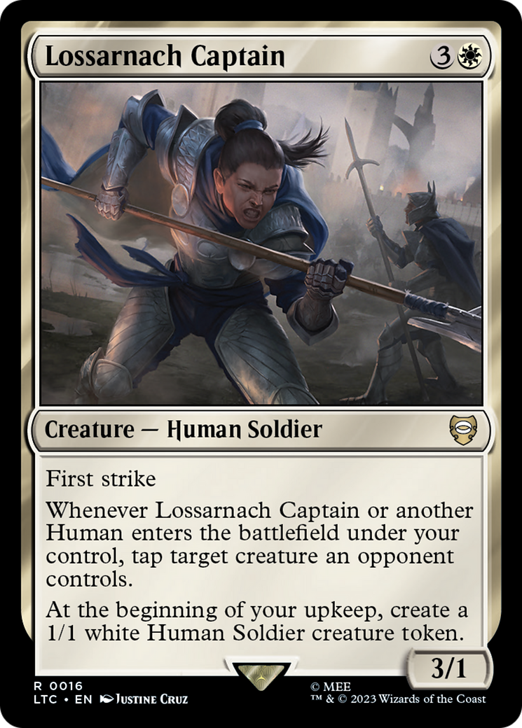 Lossarnach Captain [The Lord of the Rings: Tales of Middle-Earth Commander] | Pegasus Games WI