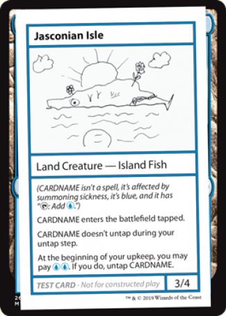 Jasconian Isle (2021 Edition) [Mystery Booster Playtest Cards] | Pegasus Games WI