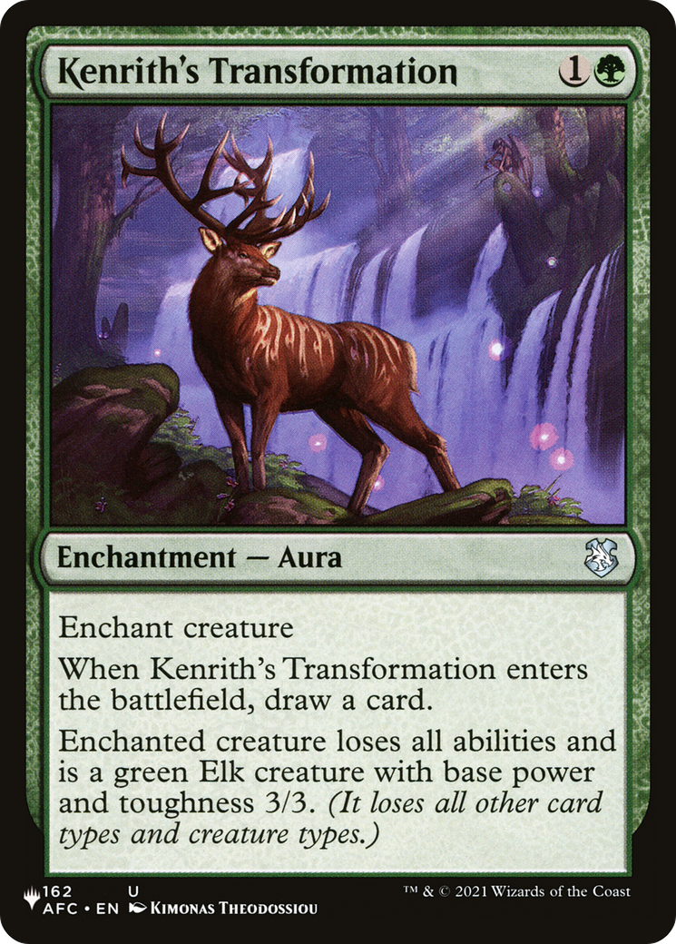 Kenrith's Transformation [The List] | Pegasus Games WI