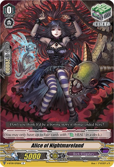 Alice of Nightmareland (V-BT09/070EN) [Butterfly d'Moonlight] | Pegasus Games WI