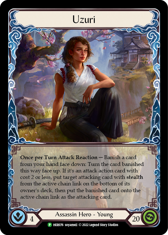 Uzuri [HER076] (Promo)  Cold Foil | Pegasus Games WI
