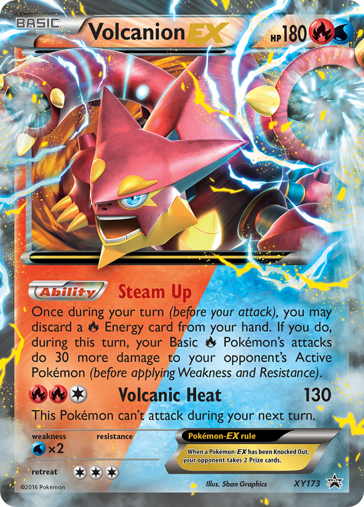 Volcanion EX (XY173) [XY: Black Star Promos] | Pegasus Games WI