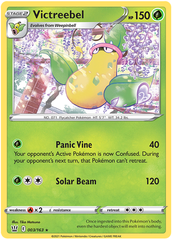 Victreebel (003/163) [Sword & Shield: Battle Styles] | Pegasus Games WI