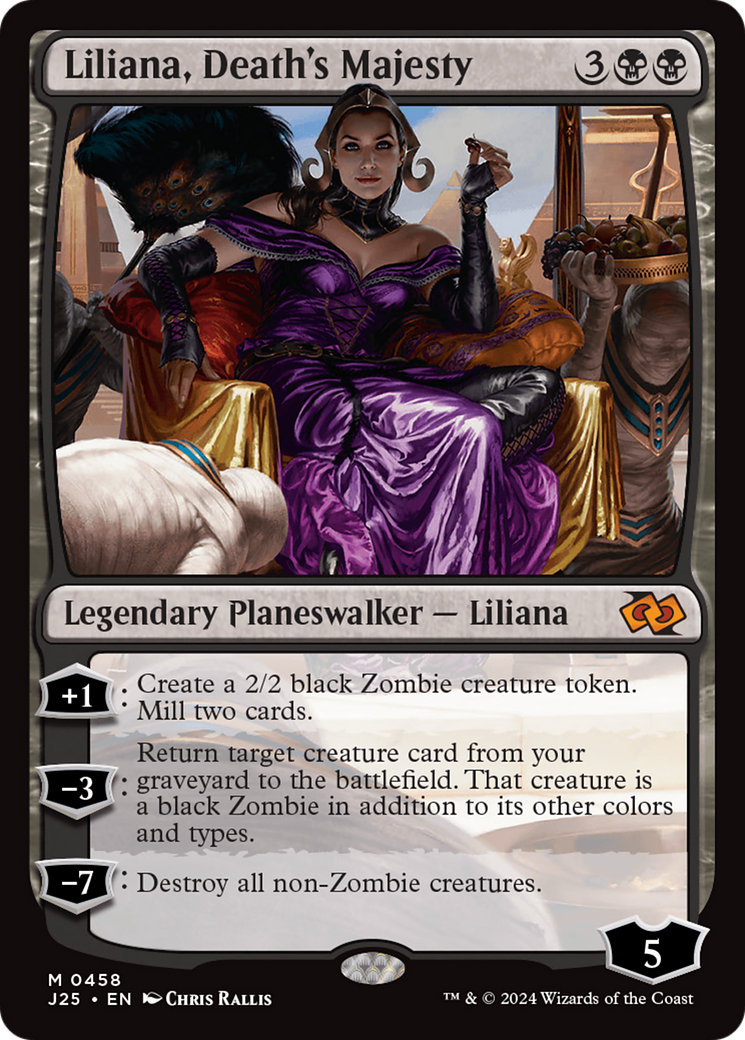 Liliana, Death's Majesty [Foundations Jumpstart] | Pegasus Games WI