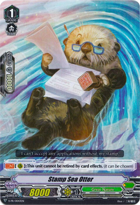 Stamp Sea Otter (V-PR/0043EN) [V Promo Cards] | Pegasus Games WI