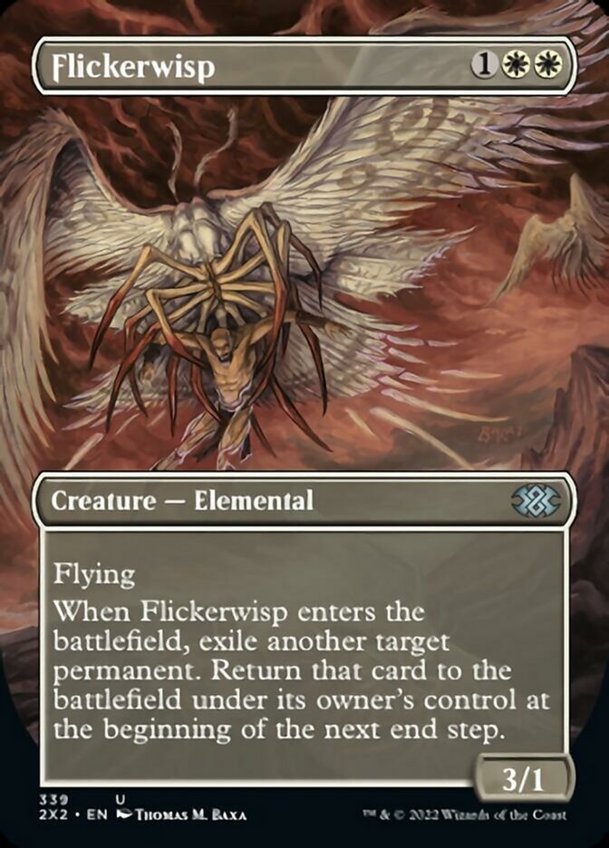 Flickerwisp (Borderless Alternate Art) [Double Masters 2022] | Pegasus Games WI