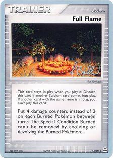Full Flame (74/92) (Eeveelutions - Jimmy Ballard) [World Championships 2006] | Pegasus Games WI