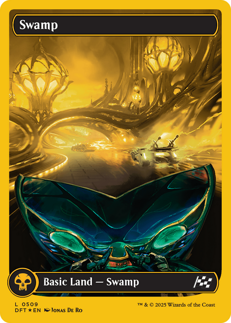 Swamp (0509) (First-Place Foil) [Aetherdrift] | Pegasus Games WI