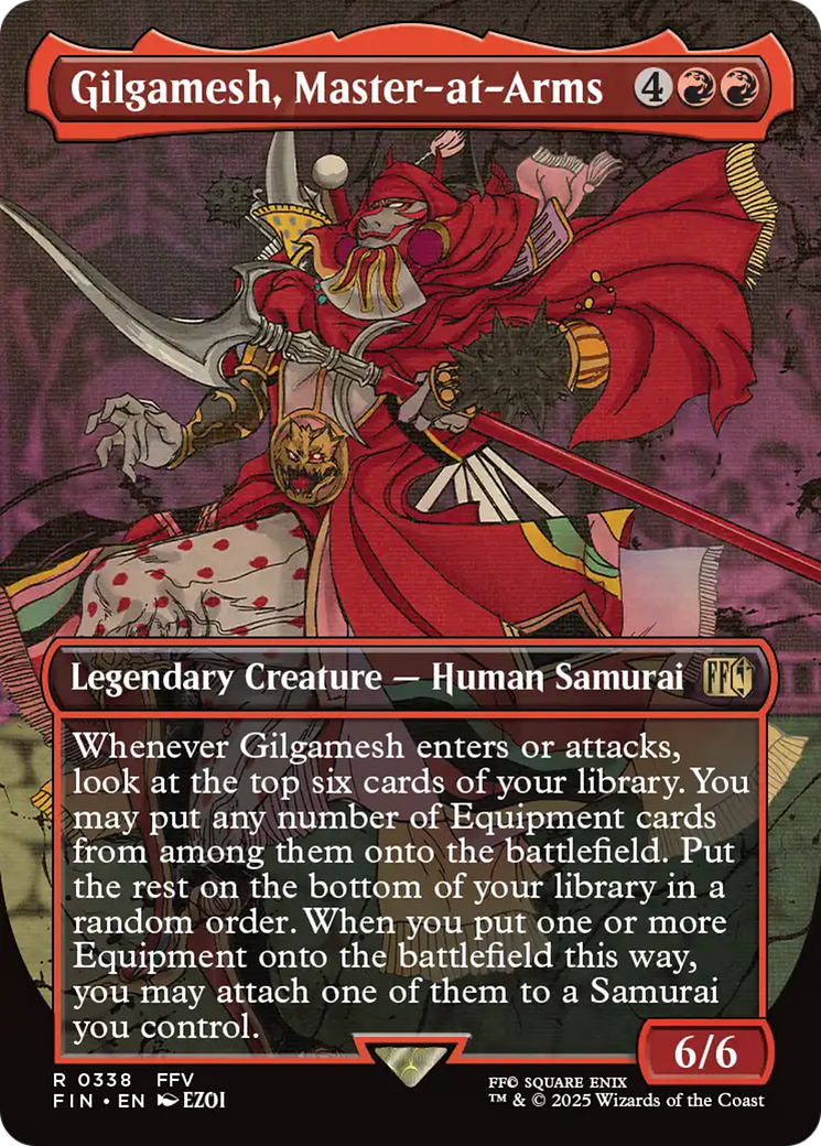 Gilgamesh, Master-at-Arms (Borderless) [FINAL FANTASY] | Pegasus Games WI