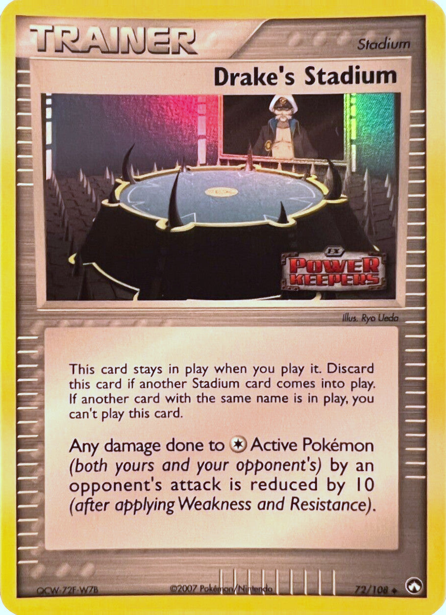 Drake's Stadium (72/108) (Stamped) [EX: Power Keepers] | Pegasus Games WI