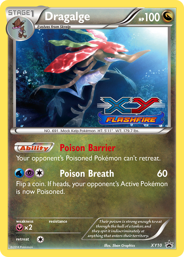 Dragalge (XY10) [XY: Black Star Promos] | Pegasus Games WI