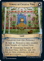 Ojer Pakpatiq, Deepest Epoch // Temple of Cyclical Time (Showcase) [The Lost Caverns of Ixalan] | Pegasus Games WI