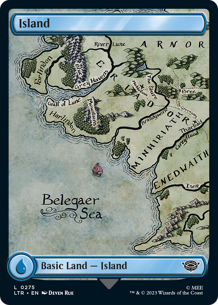 Island (275) [The Lord of the Rings: Tales of Middle-Earth] | Pegasus Games WI