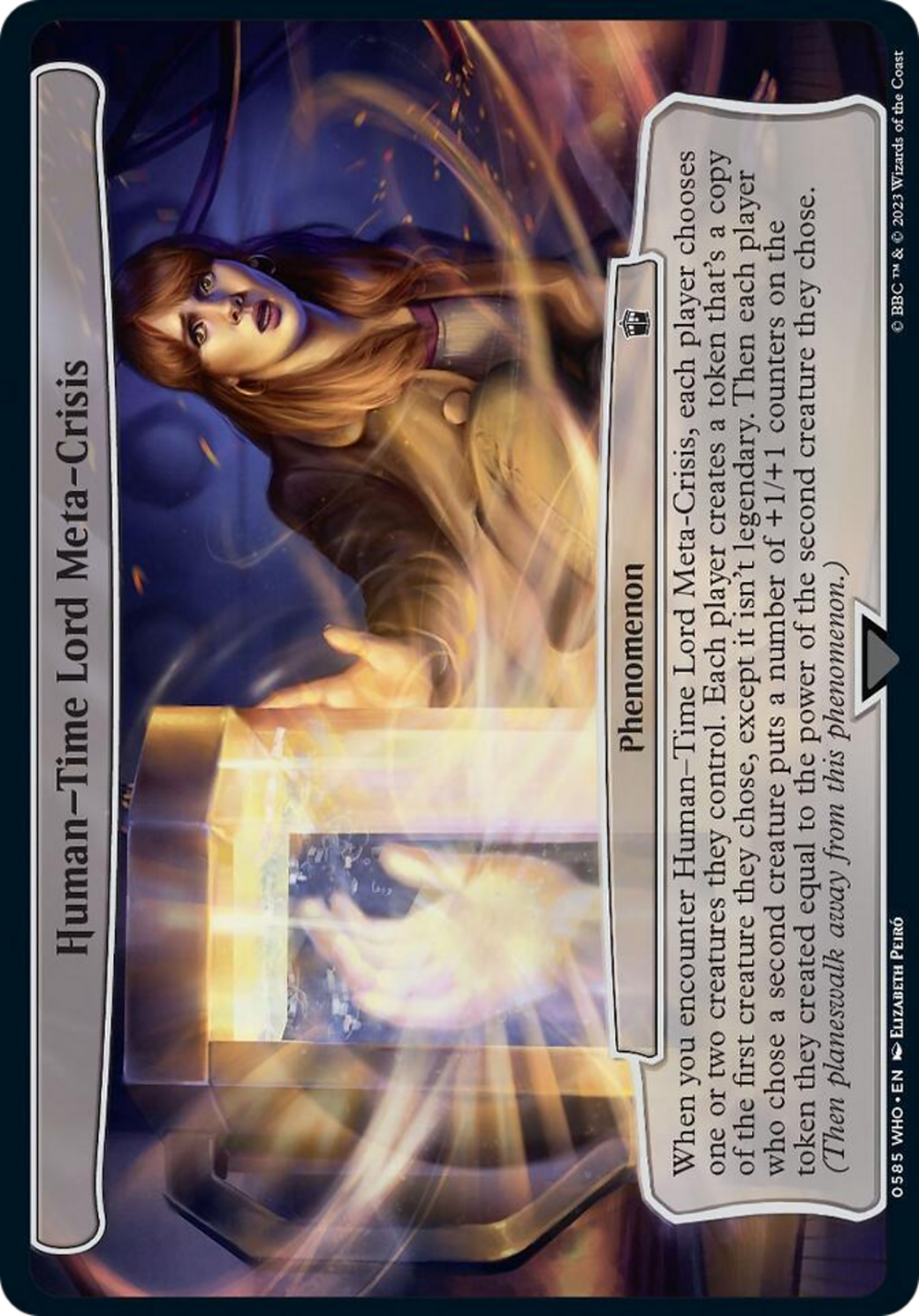 Human-Time Lord Meta-Crisis [Doctor Who] | Pegasus Games WI