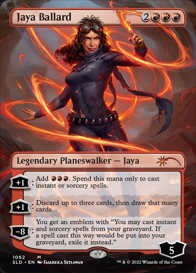 Jaya Ballard (Borderless) [Secret Lair Drop Series] | Pegasus Games WI