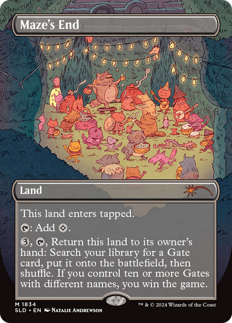 Maze's End (Rainbow Foil) [Secret Lair Drop Series] | Pegasus Games WI