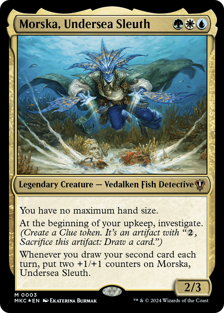 Morska, Undersea Sleuth [Murders at Karlov Manor Commander] | Pegasus Games WI