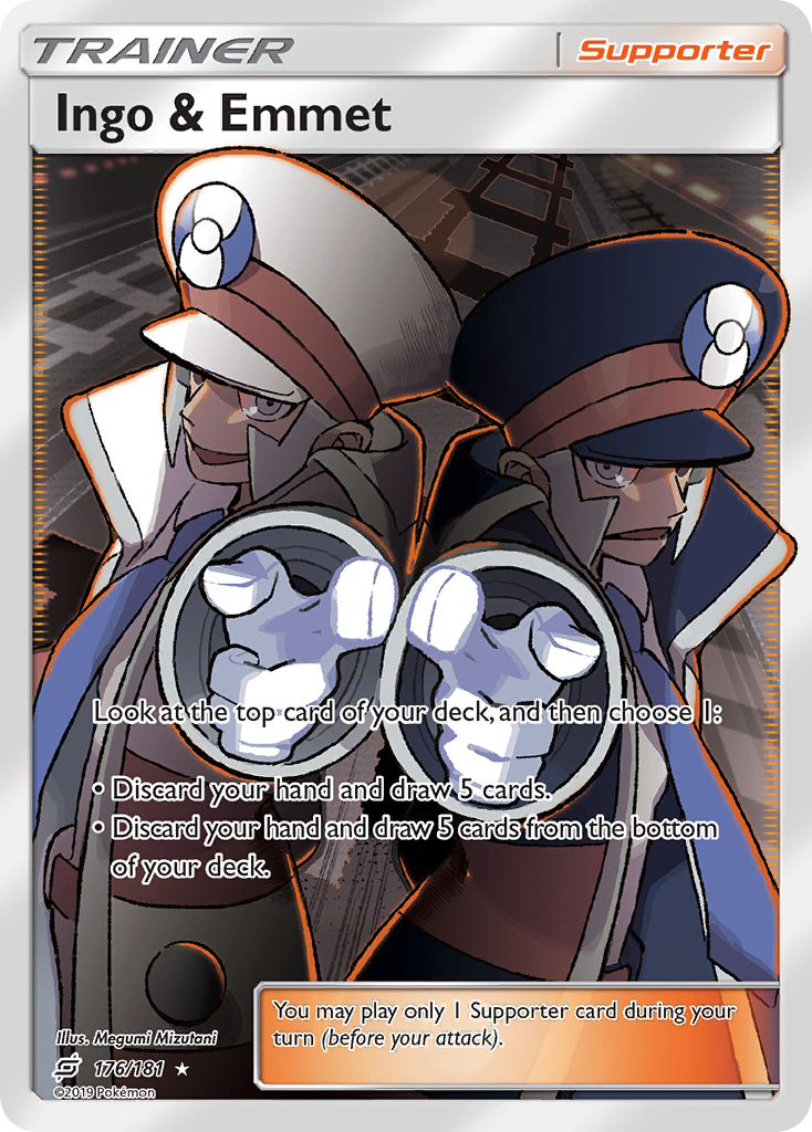 Ingo & Emmet (176/181) [Sun & Moon: Team Up] | Pegasus Games WI