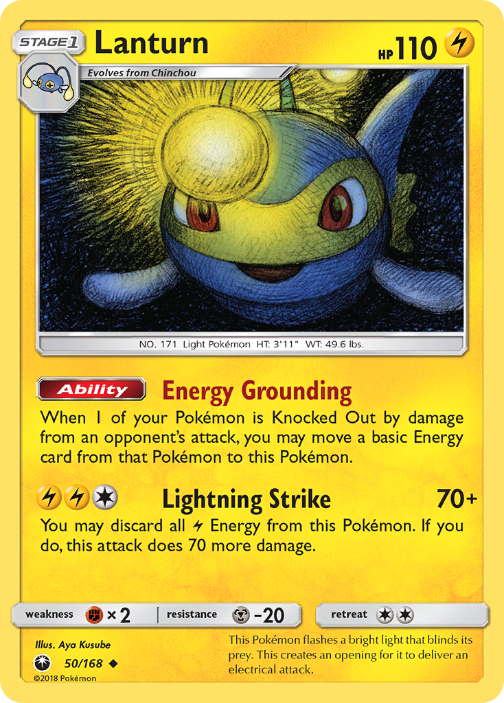 Lanturn (50/168) [Sun & Moon: Celestial Storm] | Pegasus Games WI