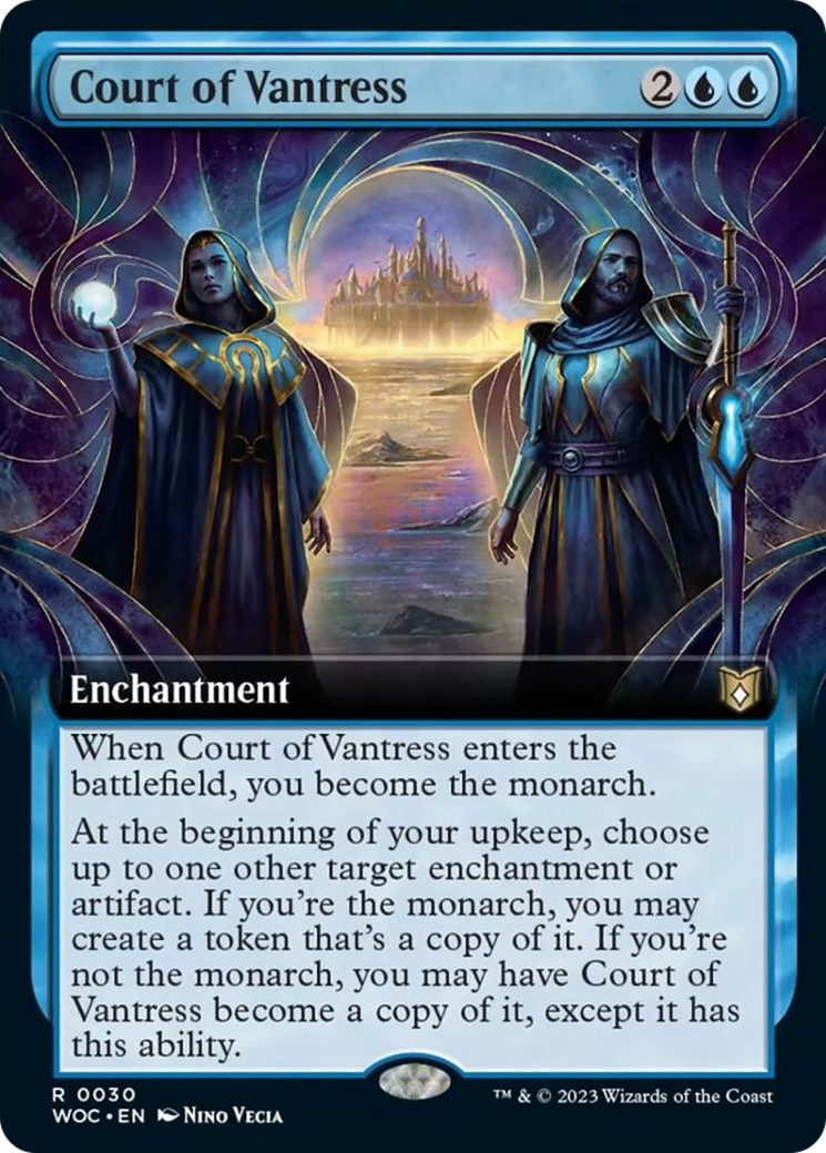 Court of Vantress (Extended Art) [Wilds of Eldraine Commander] | Pegasus Games WI