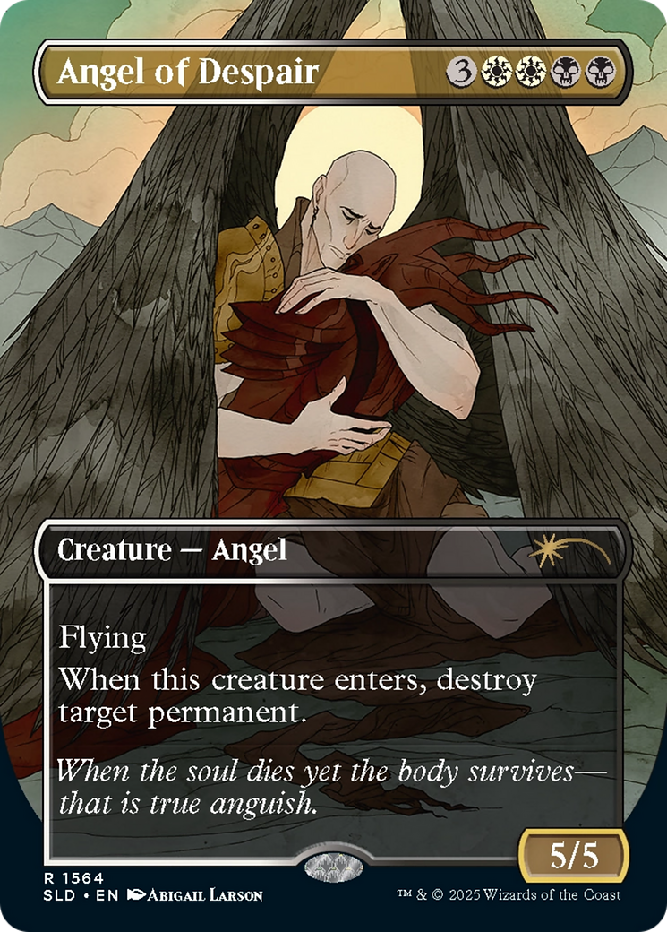 Angel of Despair (Rainbow Foil) [Secret Lair Drop Series] | Pegasus Games WI