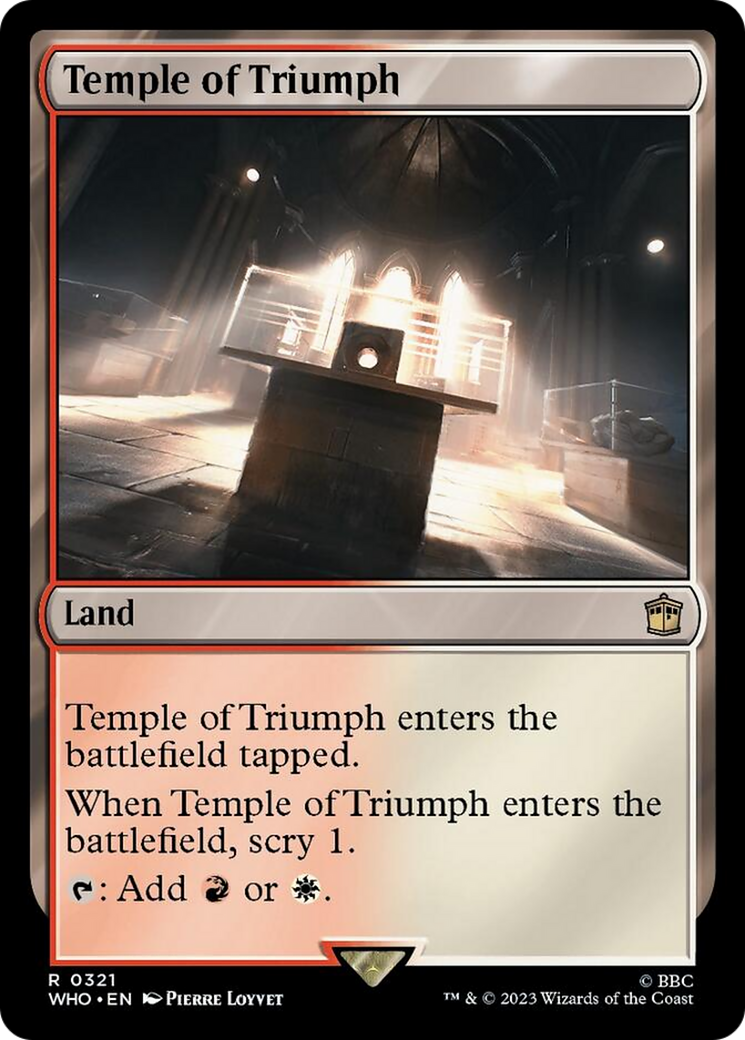 Temple of Triumph [Doctor Who] | Pegasus Games WI