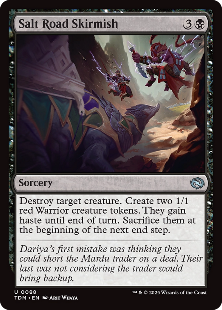 Salt Road Skirmish [Tarkir: Dragonstorm] | Pegasus Games WI