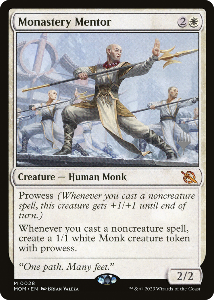 Monastery Mentor (Promo Pack) [March of the Machine Promos] | Pegasus Games WI