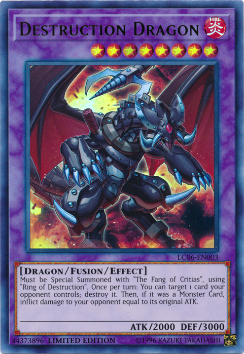 Destruction Dragon - LC06-EN003 [LC06-EN003] Ultra Rare | Pegasus Games WI