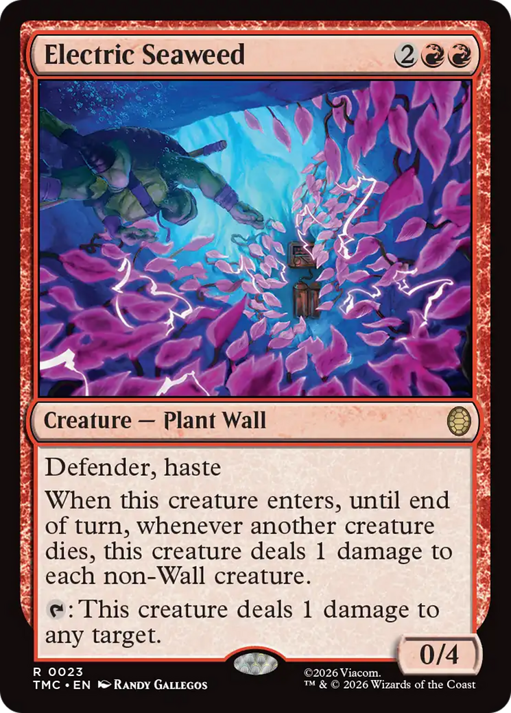 Electric Seaweed [Teenage Mutant Ninja Turtles Commander] | Pegasus Games WI