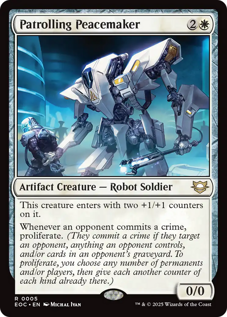 Patrolling Peacemaker [Edge of Eternities Commander] | Pegasus Games WI