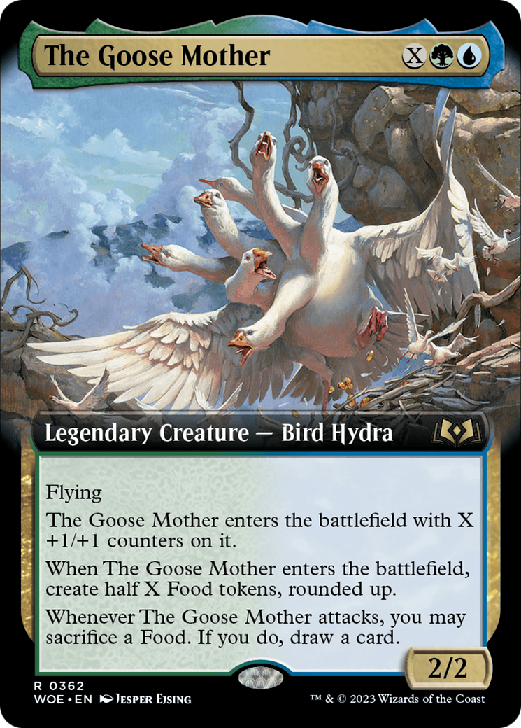 The Goose Mother (Extended Art) [Wilds of Eldraine] | Pegasus Games WI