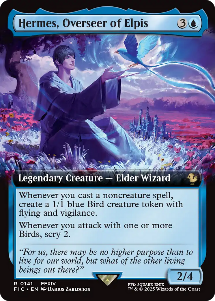 Hermes, Overseer of Elpis (Extended Art) [FINAL FANTASY Commander] | Pegasus Games WI