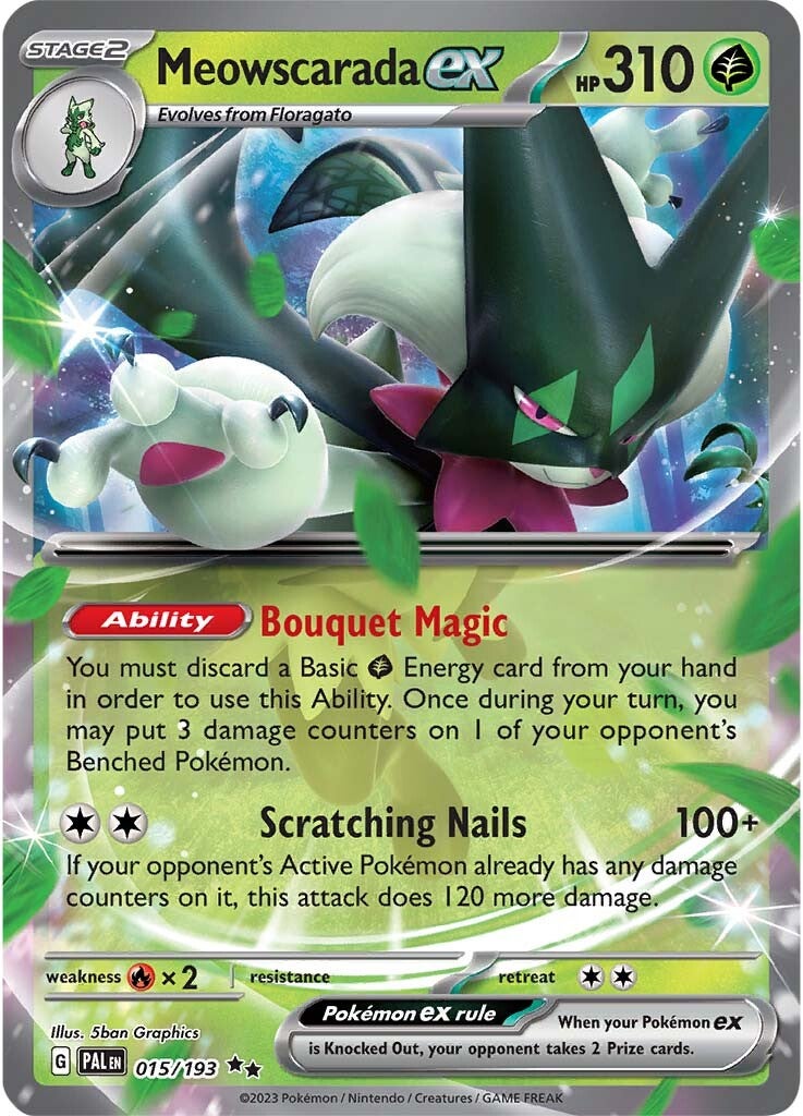 Meowscarada ex (015/193) [Scarlet & Violet: Paldea Evolved] | Pegasus Games WI