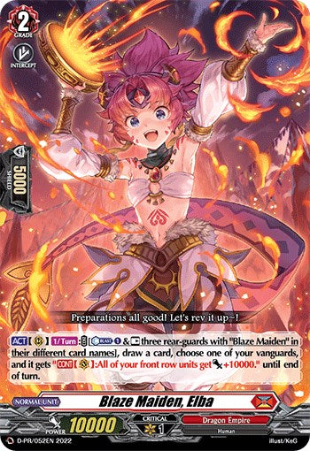 Blaze Maiden, Elba (D-PR/052EN) [D Promo Cards] | Pegasus Games WI