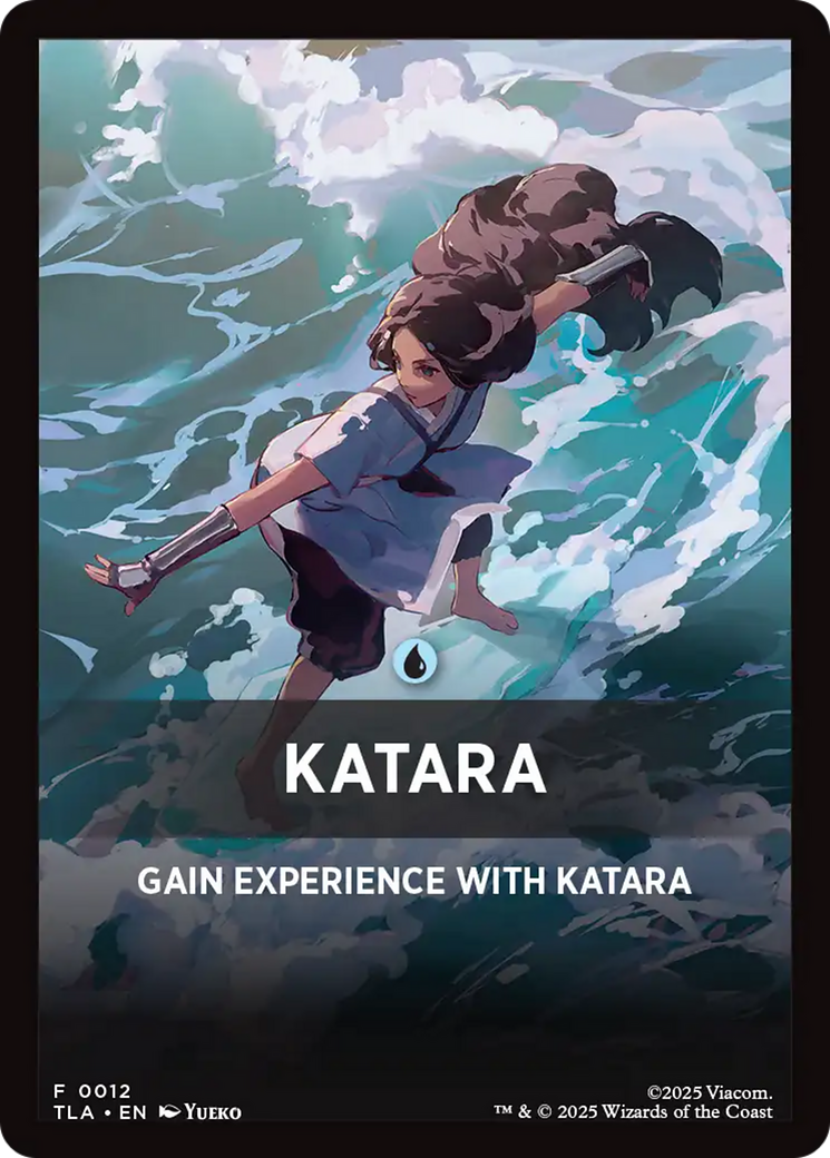 Katara Theme Card [Avatar: The Last Airbender Tokens] | Pegasus Games WI