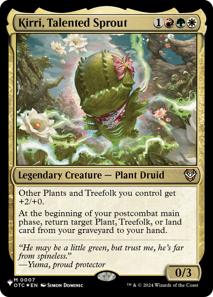 Kirri, Talented Sprout (OTC) [The List] | Pegasus Games WI