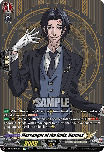 Messenger of the Gods, Hermes (D-TB02/SP08EN) [Record of Ragnarok] | Pegasus Games WI