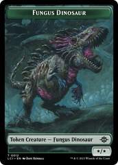 Fungus Dinosaur // Spirit Double-Sided Token [The Lost Caverns of Ixalan Tokens] | Pegasus Games WI