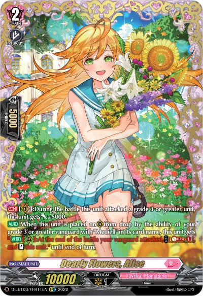 Dearly Flowers, Alise (D-LBT03/FFR11EN) [Lyrical Monasterio: Summertime Memories!] | Pegasus Games WI