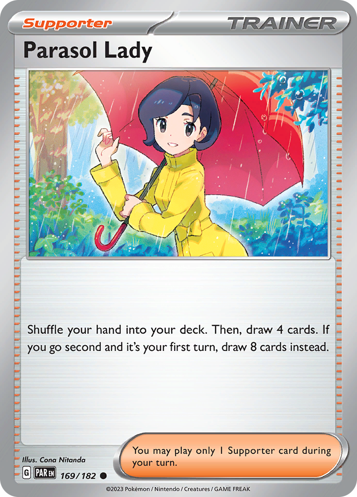 Parasol Lady (169/182) [Scarlet & Violet: Paradox Rift] | Pegasus Games WI
