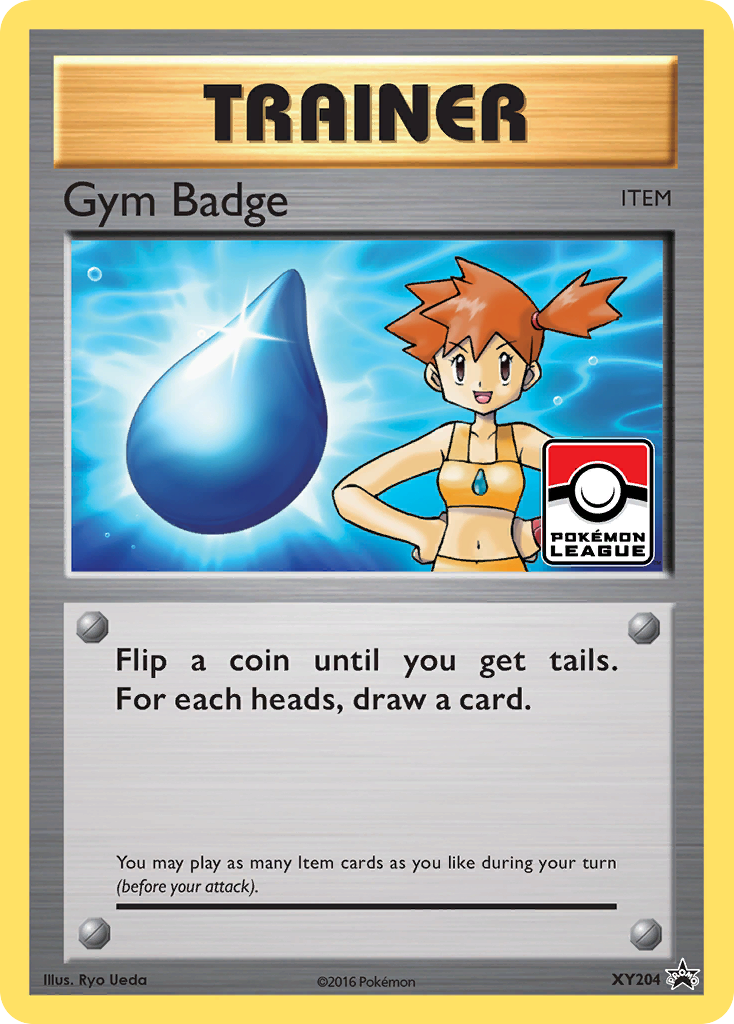 Gym Badge (XY204) (Misty) [XY: Black Star Promos] | Pegasus Games WI