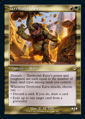 Territorial Kavu (Retro Foil Etched) [Modern Horizons 2] | Pegasus Games WI