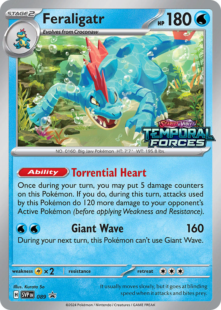 Feraligatr (089) [Scarlet & Violet: Black Star Promos] | Pegasus Games WI